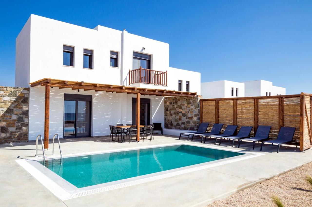 Cato Agro 5, Seafront Villa With Private Pool Afiartis Exterior photo