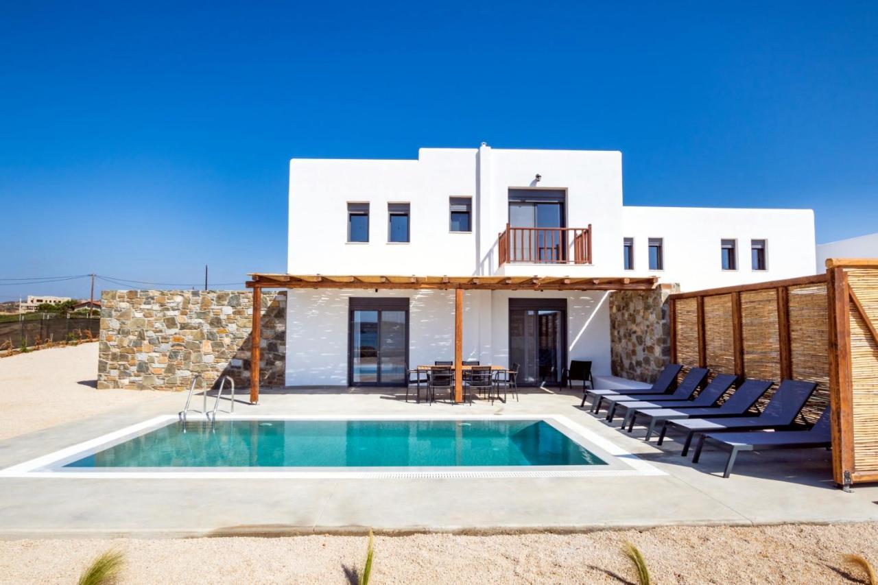 Cato Agro 5, Seafront Villa With Private Pool Afiartis Exterior photo