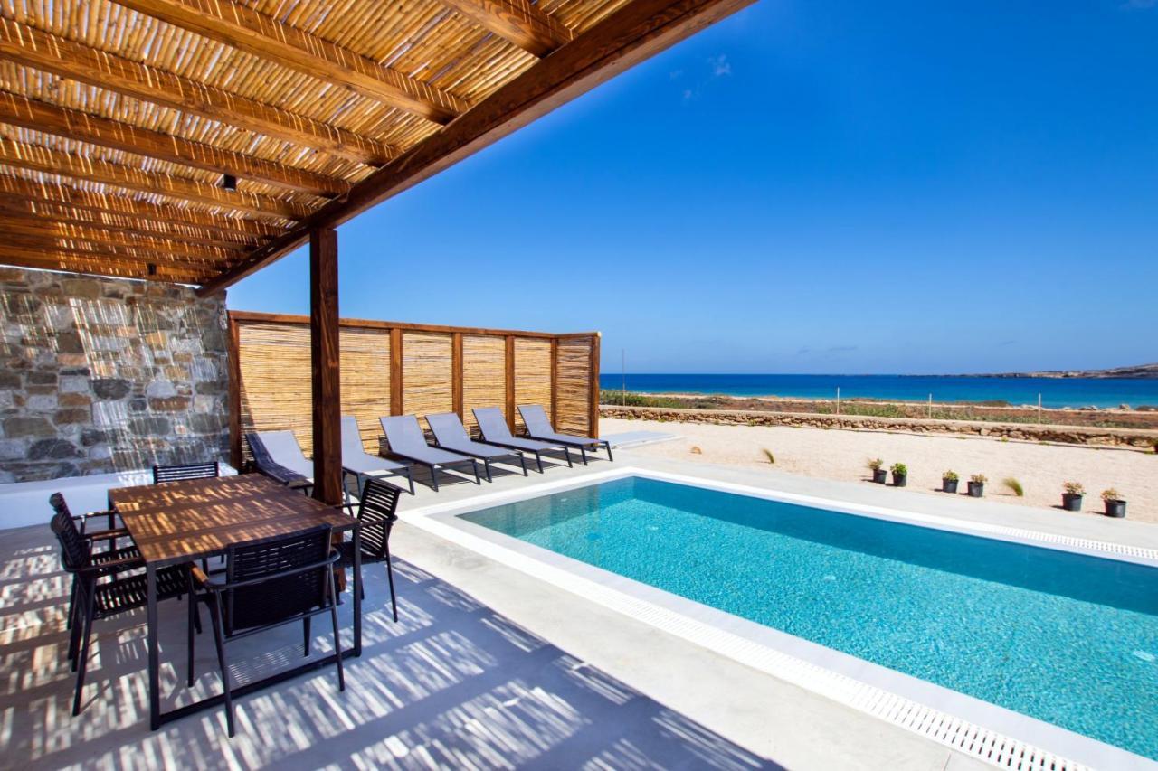 Cato Agro 5, Seafront Villa With Private Pool Afiartis Exterior photo